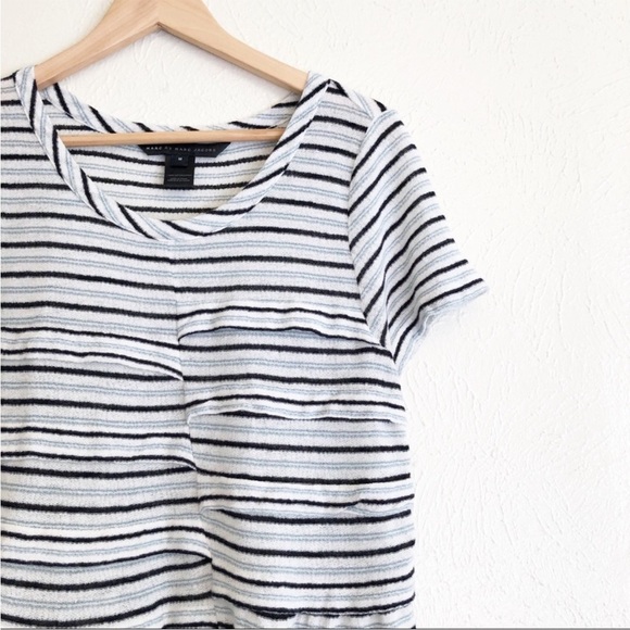 Marc by Marc Jacobs Striped Knit T Shirt Top - Picture 2 of 5
